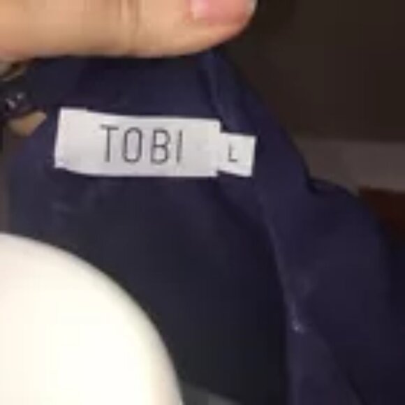 Tobi knee length dress in navy ❤️ - Picture 9 of 9